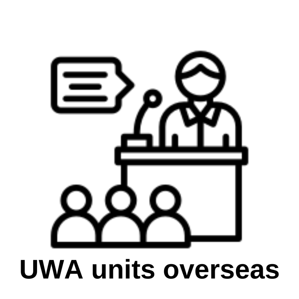 UWA units overseas